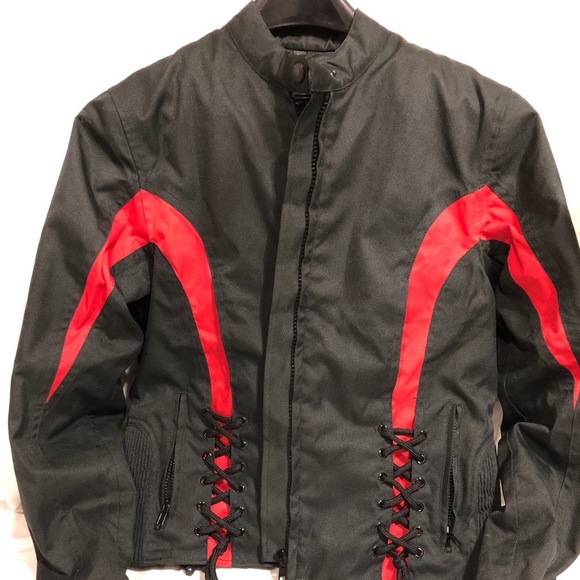 Woman’s Revolution textile Med. motorcycle jacket - Picture 4 of 8